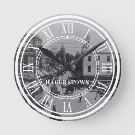 Hagerstown 1900 runde wanduhr