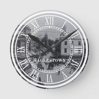 Hagerstown 1900 runde wanduhr