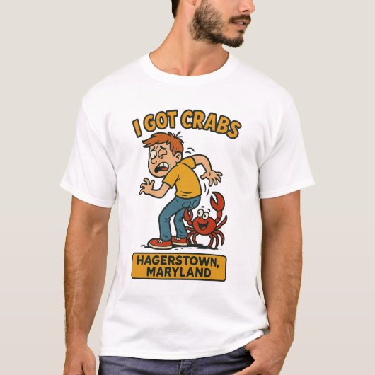 Hagerstown Crabs T-Shirt (Vorderseite)