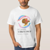 Hagerstown First Annual Turkey Drop Survivor T-Shirt (Vorderseite)