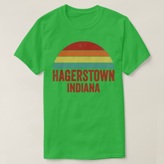 Hagerstown Indiana T-Shirt (Design vorne)