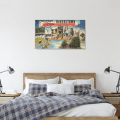 Hagerstown, Maryland - Große Buchstabenszenen Leinwanddruck (Insitu (Schlafzimmer))