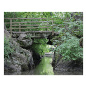 Hagerstown, MD-Steinbrücke Poster (Vorderseite)