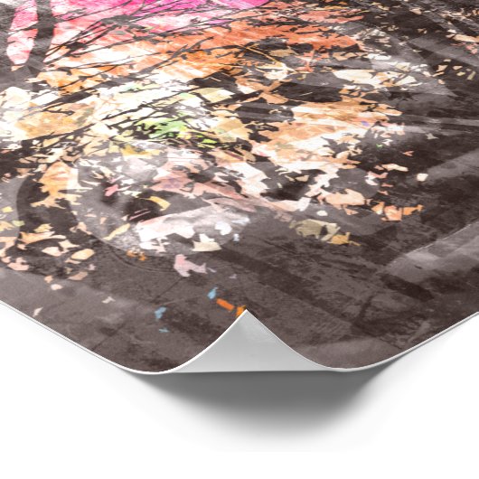 Haggard Moon Poster (Ecke)