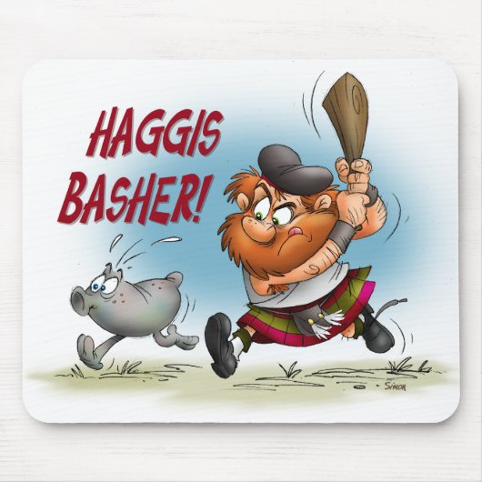 Haggis Basher Mousepad (Vorne)