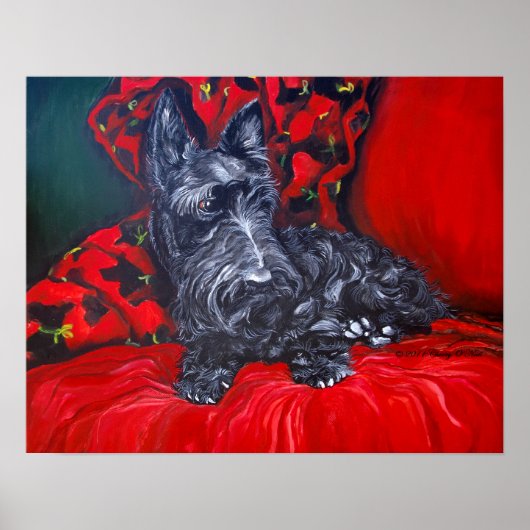 Haggis der schottische Terrier Poster (Vorne)