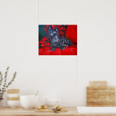 Haggis der schottische Terrier Poster (Küche)