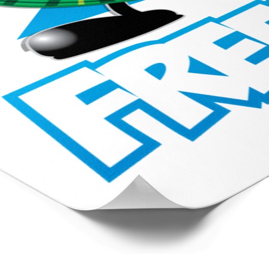 Haggis Freedom Poster (Ecke)