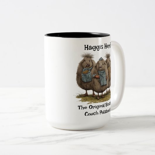 Haggis Herd Tasse (VorderseiteRechts)