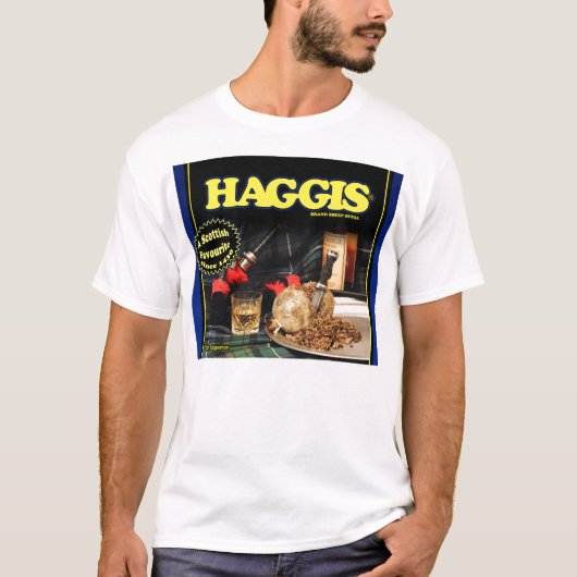 Haggis Marken-Schaf-Innereien T-Shirt (Vorderseite)