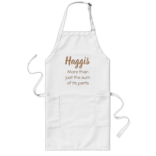 Haggis. Mehr als nur die Summe seiner Teile Lange Schürze (Vorne)