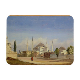 Haghia Sophia, Konstantinopel, 1843 (Öl auf Leinwa Magnet