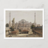 Haghia Sophia, Konstantinopel, Pub. 1852 (Farbe