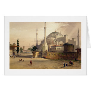 Haghia Sophia, Platte 17: Außenansicht des mosq