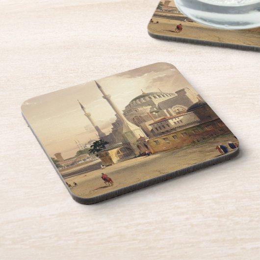 Haghia Sophia, Platte 17: Außenansicht des mosq Untersetzer (Linke Seite)