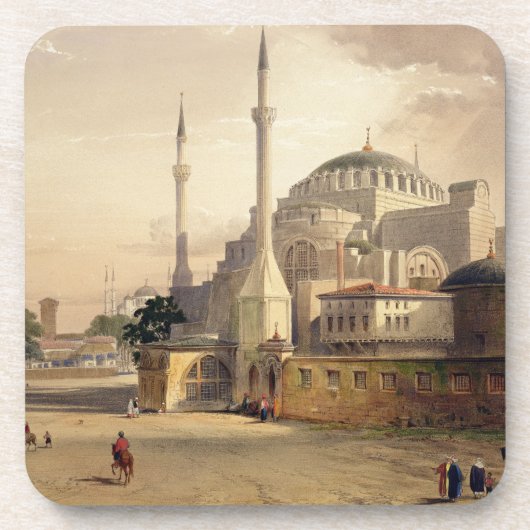 Haghia Sophia, Platte 17: Außenansicht des mosq Untersetzer (Vorderseite)
