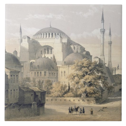 Haghia Sophia, Platte 19: Außenansicht des mosq Fliese (Vorderseite)