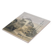 Haghia Sophia, Platte 19: Außenansicht des mosq Fliese (Seite)