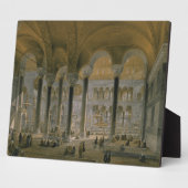 Haghia Sophia, Platte 6: das Nordschiff, graviert  Fotoplatte (Seite)