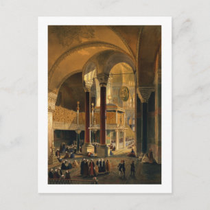 Haghia Sophia, Platte 8: Die Kaisergalerie und b Postkarte