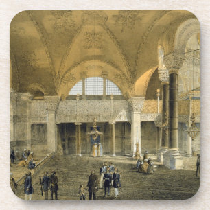 Haghia Sophia, Platte 9: die neue Kaisergalerie, Untersetzer