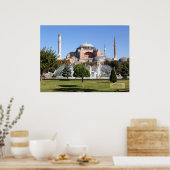 Hagia Sofia - Istanbul, Türkei Poster (Küche)