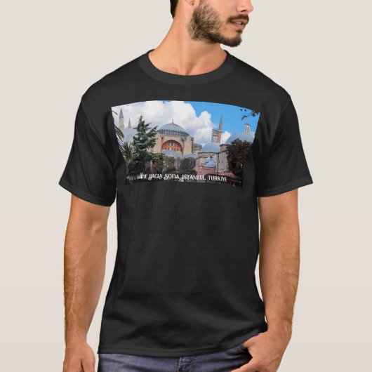 Hagia Sofia, Istanbul, Turkiye T-Shirt (Vorderseite)