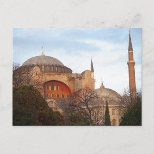Hagia Sophia eingeweiht von den Byzantinern Postkarte