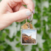 Hagia Sophia eröffnet durch den byzantinischen Schlüsselanhänger (Hand)