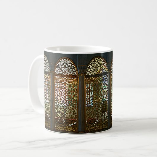 Hagia Sophia. Fragment des Innenraums. Entwurf Kaffeetasse (Vorderseite Links)