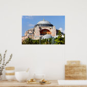 Hagia Sophia in Istanbul Poster (Küche)