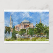 Hagia Sophia in Sultanahmet, Istanbul Postkarte (Vorderseite)