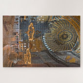 Hagia Sophia. Innenarchitektur Puzzle (Horizontal)