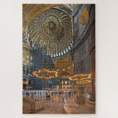 Hagia Sophia. Innenarchitektur Puzzle (Vertikal)