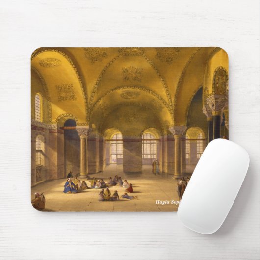 Hagia Sophia Interior Mousepad (Mit Mouse)