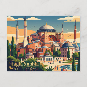 Hagia Sophia, Istanbul, Marmara Türkei Postkarte