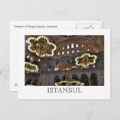 Hagia Sophia, Istanbul Postkarte (Vorne/Hinten)