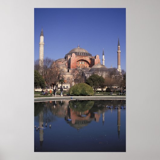 Hagia Sophia, Istanbul, Türkei Poster (Vorne)