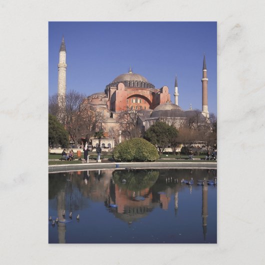 Hagia Sophia, Istanbul, Türkei Postkarte (Vorderseite)