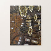 Hagia Sophia, Istanbul, Türkei Puzzle (Vertikal)