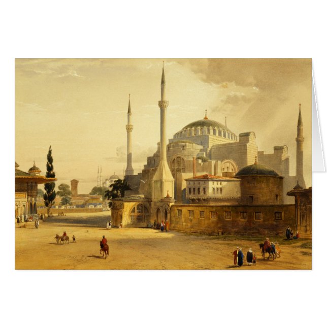 Hagia Sophia Karte (Vorderseite (Horizontal))