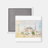 Hagia Sophia Magnet (Vorderseite/Rückseite)