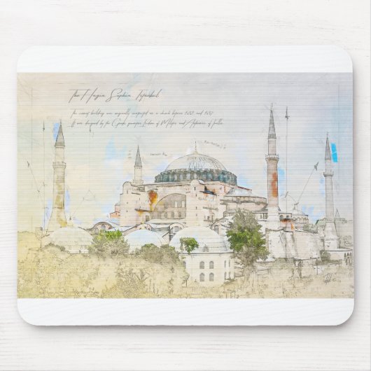 Hagia Sophia Mousepad (Vorne)