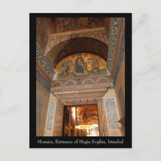 Hagia Sophia Postkarte (Vorderseite)