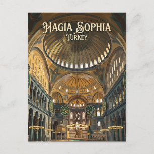 Hagia Sophia Türkei Postkarte