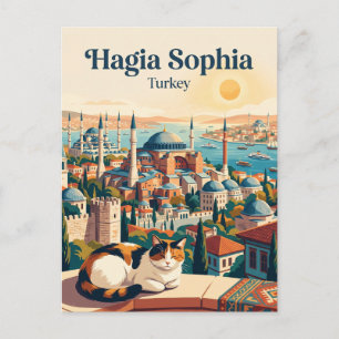 Hagia Sophia Türkei Postkarte