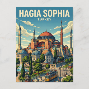 Hagia Sophia Türkei Postkarte