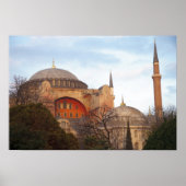 Hagia Sophia wird vom byzantinischen Poster (Vorne)
