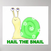 Hagle die Schnecke Poster (Vorne)
