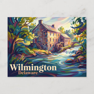 Hagley Museum und Bibliothek USA Postkarte